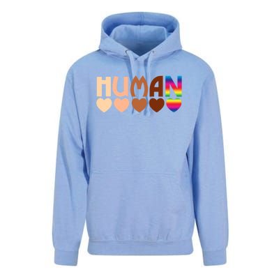 Solidarity Tolerance Hu Heart Equality Blm Pride Great Gift Unisex Surf Hoodie