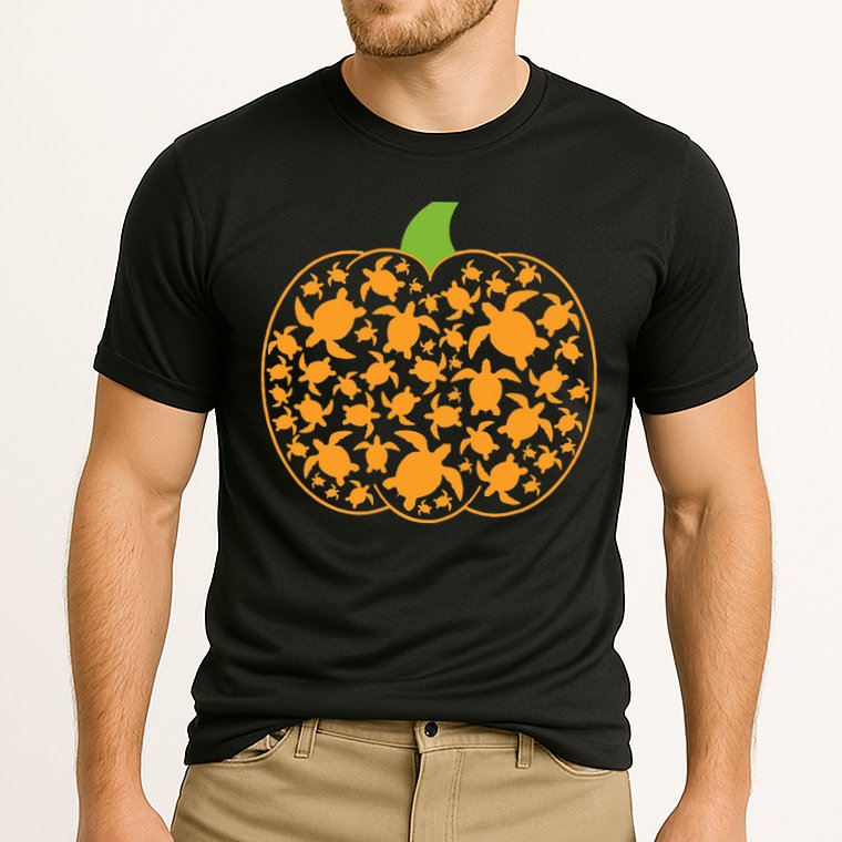Sea Turtle Halloween Costume Spooky Ocean Theme Cooling Performance Crew T-Shirt