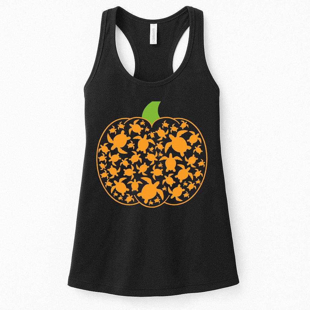 Sea Turtle Halloween Costume Spooky Ocean Theme Womens Tank Top