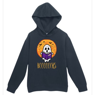 Spooky Tales Haunted Moon Ghosts and Halloween Reads Urban Pullover Hoodie