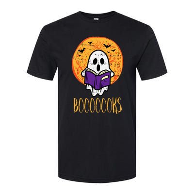 Spooky Tales Haunted Moon Ghosts and Halloween Reads Softstyle CVC T-Shirt