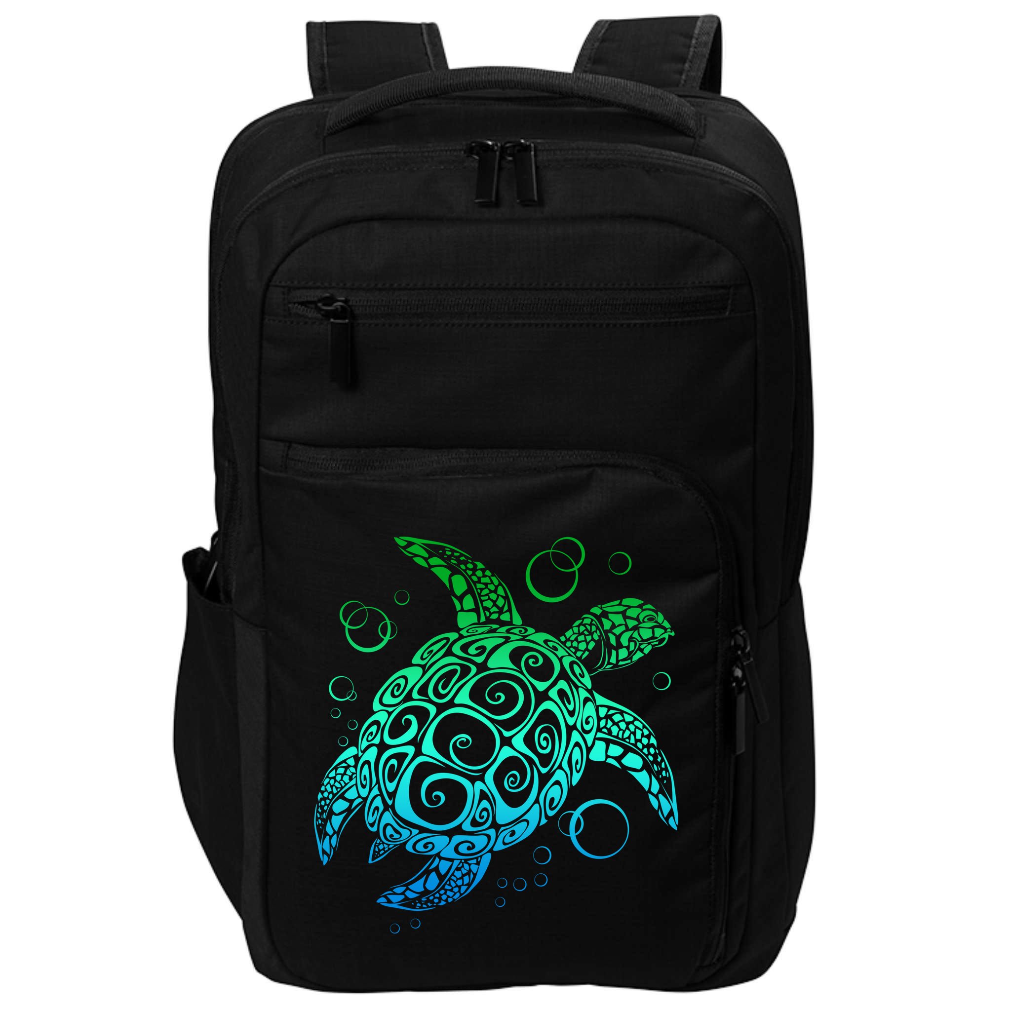 Sea Turtle Hawaiian Honu Long Impact Tech Backpack