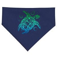 Sea Turtle Hawaiian Honu Long USA-Made Doggie Bandana