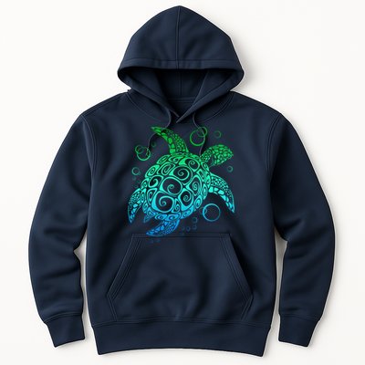 Sea Turtle Hawaiian Honu Long Hoodie