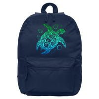Sea Turtle Hawaiian Honu Long 16 in Basic Backpack