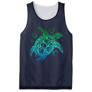 Sea Turtle Hawaiian Honu Long Mesh Reversible Basketball Jersey Tank