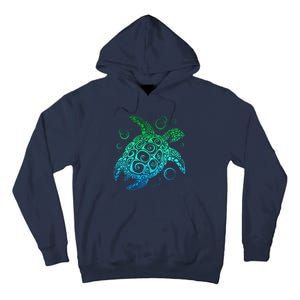 Sea Turtle Hawaiian Honu Long Tall Hoodie