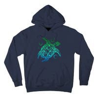 Sea Turtle Hawaiian Honu Long Tall Hoodie