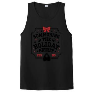 Summoning The Holiday Spirit Funny Christmas Meaningful Gift PosiCharge Competitor Tank