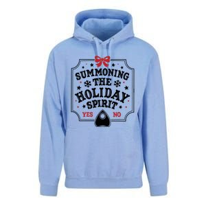 Summoning The Holiday Spirit Funny Christmas Meaningful Gift Unisex Surf Hoodie