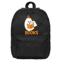 Spooky Tales Halloween Ghosts & Bookworms 16 in Basic Backpack