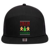 Support Tech Here To Delete Cookies 7 Panel Mesh Trucker Snapback Hat