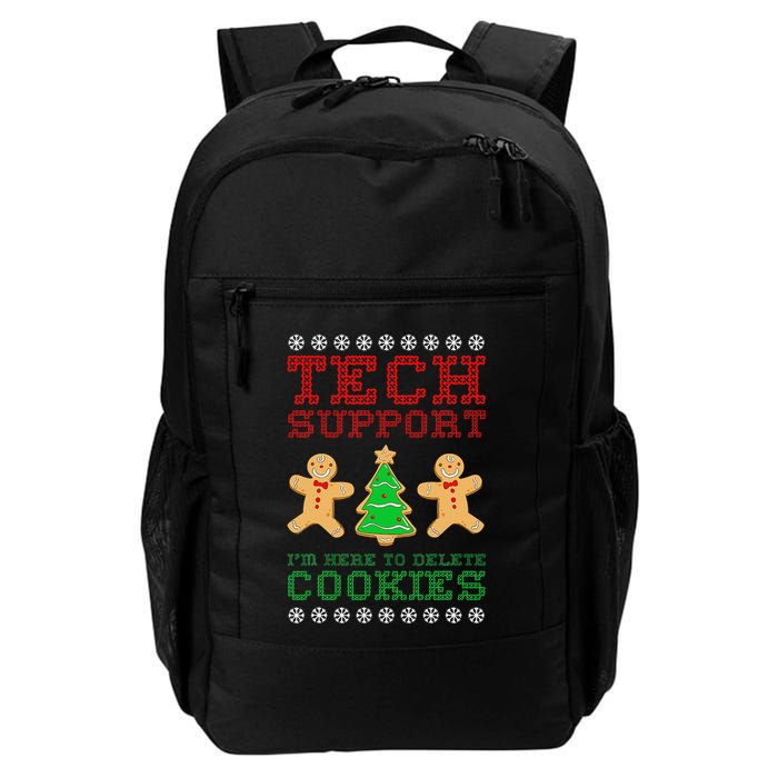 Support Tech Here To Delete Cookies Daily Commute Backpack