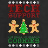 Support Tech Here To Delete Cookies Trucker Hat