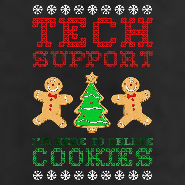 Support Tech Here To Delete Cookies Trucker Hat