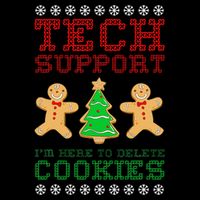 Support Tech Here To Delete Cookies Toddler Hoodie
