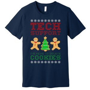 Support Tech Here To Delete Cookies Premium T-Shirt