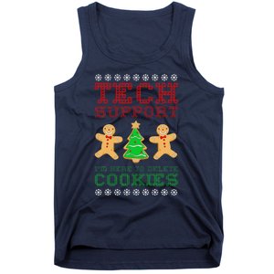 Support Tech Here To Delete Cookies Tank Top