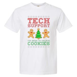 Support Tech Here To Delete Cookies Garment-Dyed Heavyweight T-Shirt