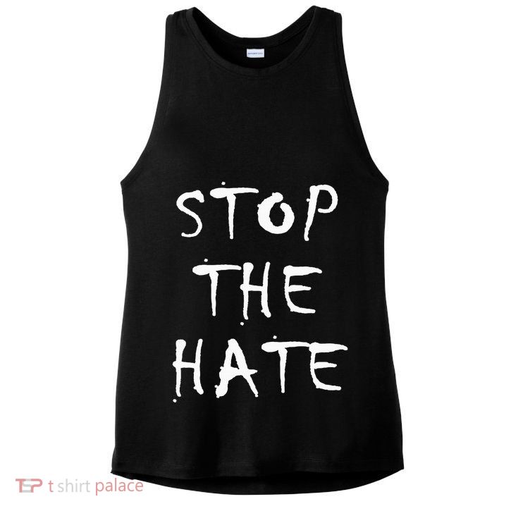 Stop The Hate Ladies PosiCharge Tri-Blend Wicking Tank