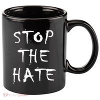 Stop The Hate 11oz C Handle Ceramic Mug