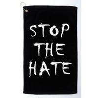 Stop The Hate Golf Towel