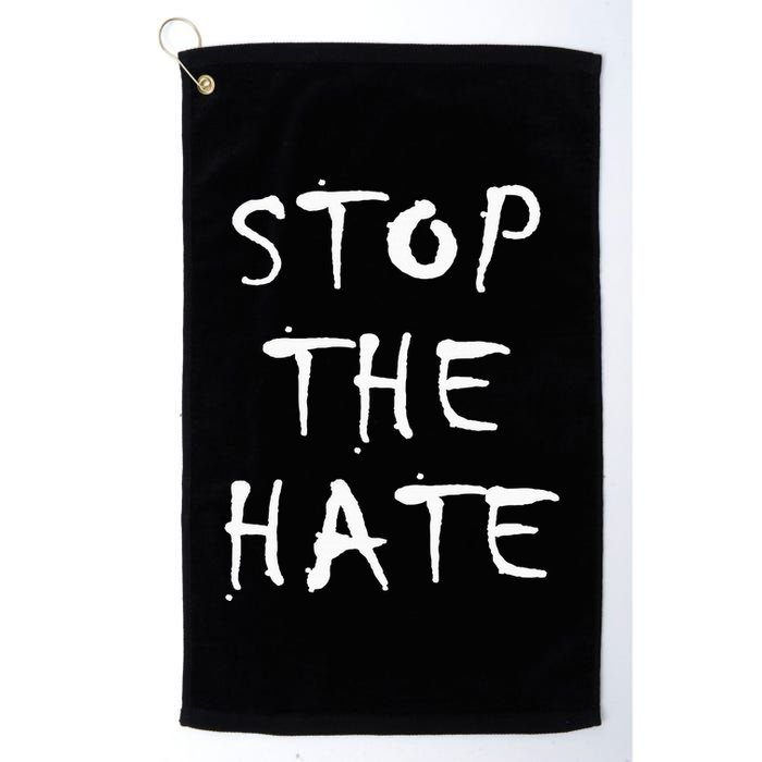 Stop The Hate Golf Towel