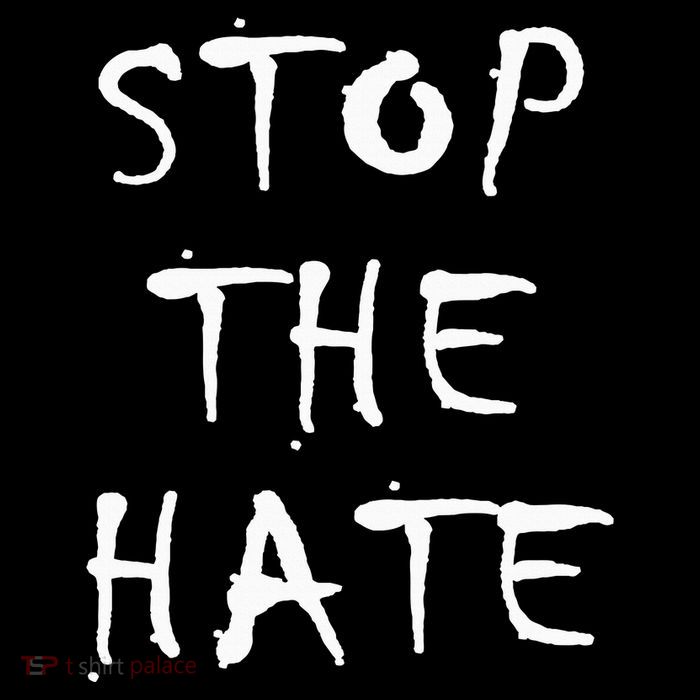 Stop The Hate Womens T-Shirt