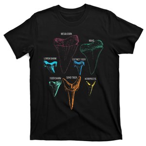 Shark Tooth Hunting Identity Key T-Shirt