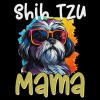 Shih Tzu Hsi Shih Dog Pet Dog Breed Shih Tzu Mom Cooling Performance Crew T-Shirt