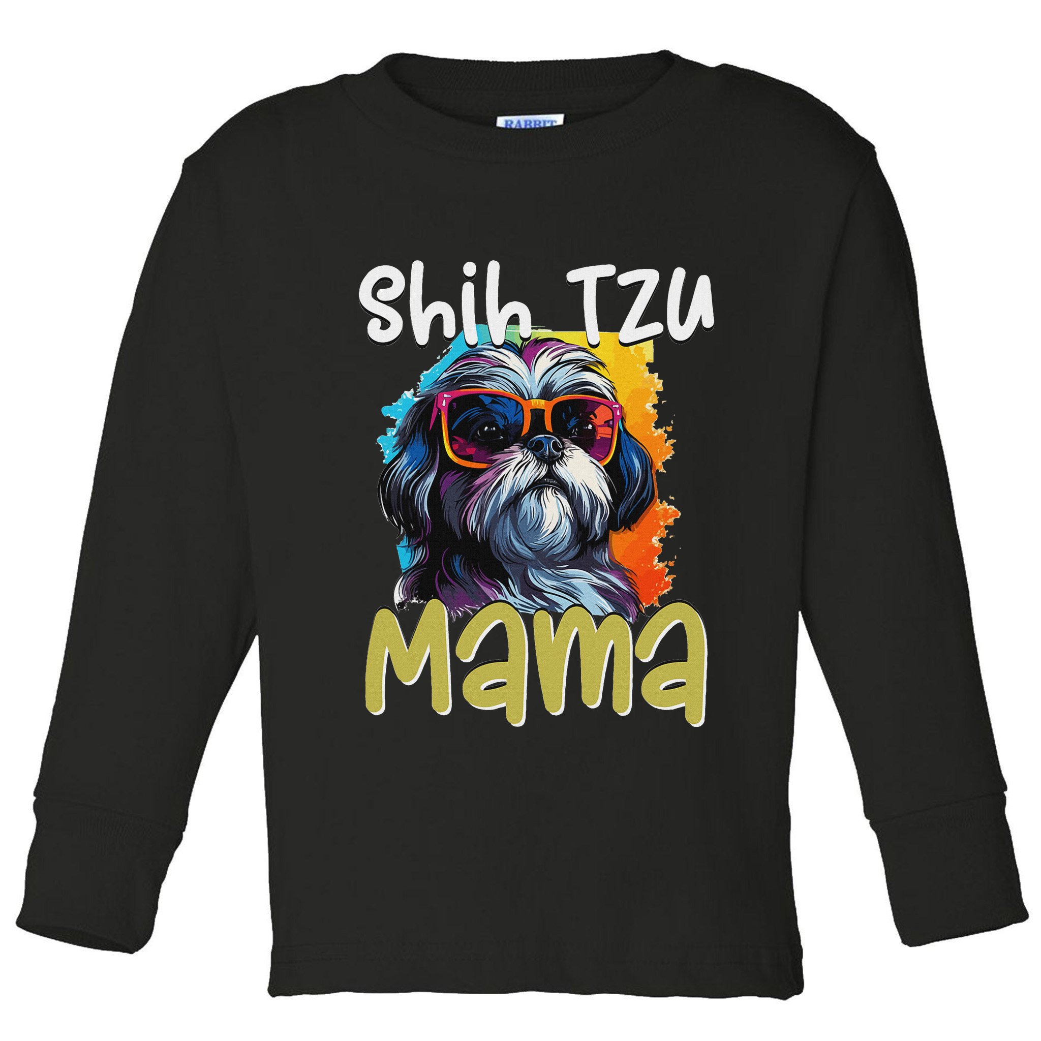 Shih Tzu Hsi Shih Dog Pet Dog Breed Shih Tzu Mom Toddler Long Sleeve Shirt