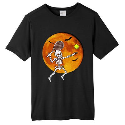 Skeleton Tennis Halloween Racket Ball Tall Fusion ChromaSoft Performance T-Shirt