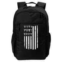 Shark Tooth Hunting American Flag Design For Fossil Hunter Backpack