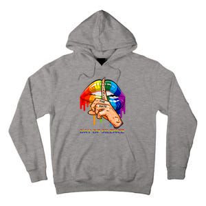 Silence The Hate Day Of Silence Let LGBT Signal Tall Hoodie