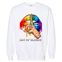 Silence The Hate Day Of Silence Let LGBT Signal Garment-Dyed Sweatshirt