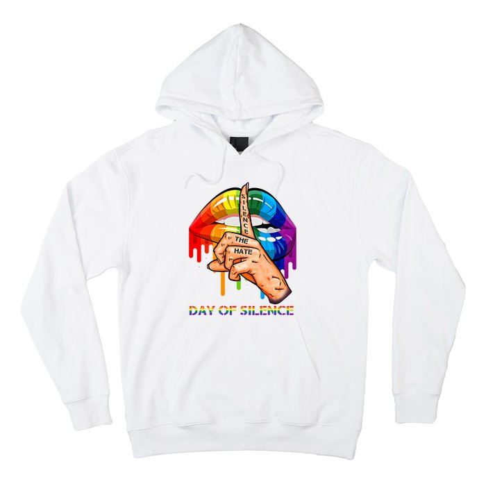 Silence The Hate Day Of Silence Let LGBT Signal Hoodie