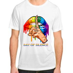 Silence The Hate Day Of Silence Let LGBT Signal Adult ChromaSoft Performance T-Shirt