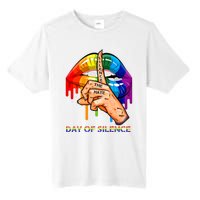 Silence The Hate Day Of Silence Let LGBT Signal Tall Fusion ChromaSoft Performance T-Shirt