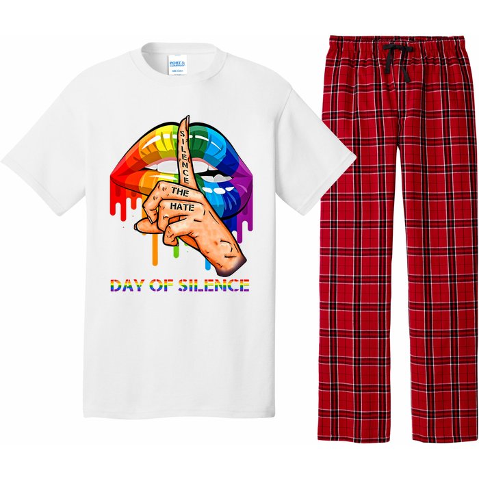 Silence The Hate Day Of Silence Let LGBT Signal Pajama Set