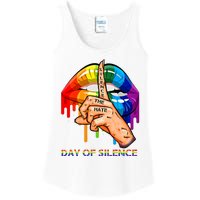 Silence The Hate Day Of Silence Let LGBT Signal Ladies Essential Tank