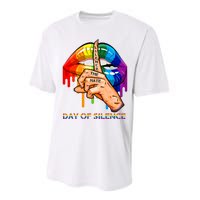 Silence The Hate Day Of Silence Let LGBT Signal Performance Sprint T-Shirt