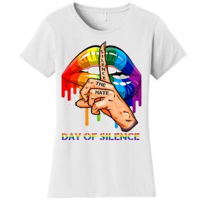 Silence The Hate Day Of Silence Let LGBT Signal Women's T-Shirt