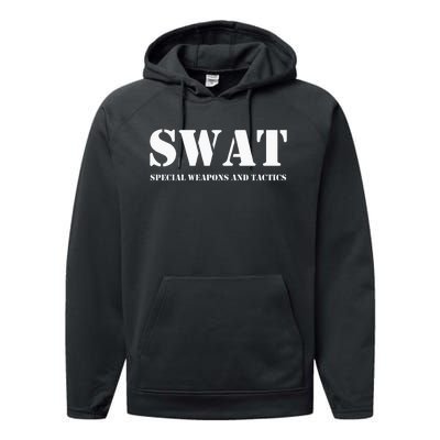 SWAT Team Hoodie Police Uniform Hoody Sweat Performance Fleece Hoodie