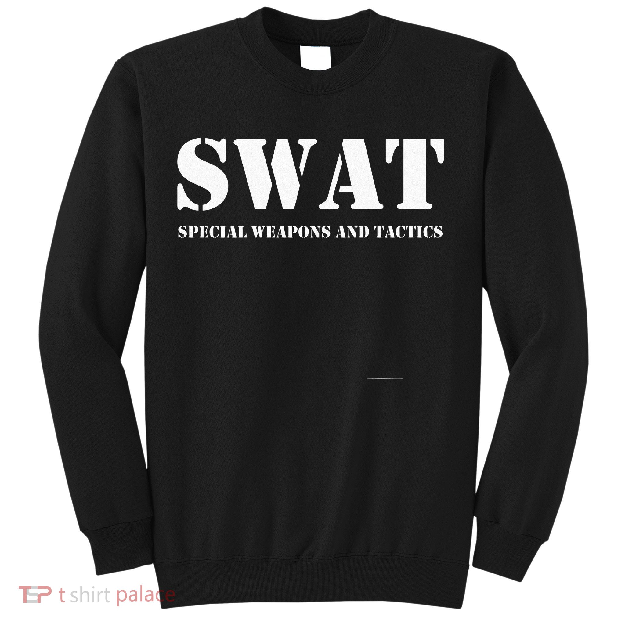 SWAT Team Hoodie Police Uniform Hoody Sweat Sweatshirt
