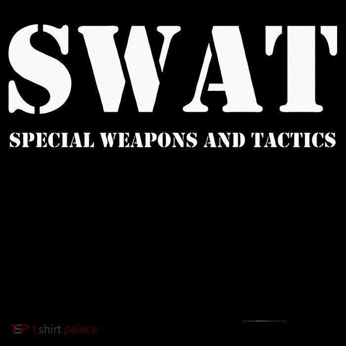 SWAT Team Hoodie Police Uniform Hoody Sweat Sweatshirt