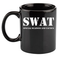SWAT Team Hoodie Police Uniform Hoody Sweat 11oz C Handle Ceramic Mug