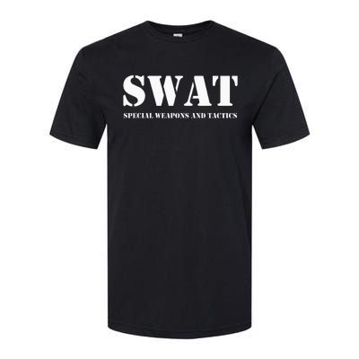 SWAT Team Hoodie Police Uniform Hoody Sweat Softstyle CVC T-Shirt