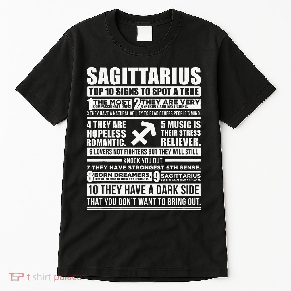 Sagittarius Traits Horoscope Zodiac Sign Gifts Tall T-Shirt
