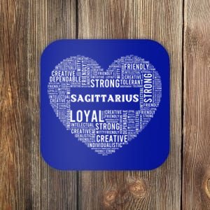 Sagittarius Traits Horoscope Zodiac Astrological Sign Love Gift Coaster