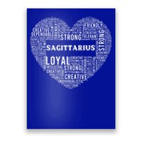 Sagittarius Traits Horoscope Zodiac Astrological Sign Love Gift Poster